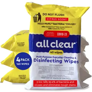 Disinfecting Wipes Travel, 40 count each, Value Pack Bundle cleaning  products lysol  cleaners