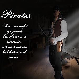 Gskyer 25x50 Monocular Telescope Monoculars for Adults High Powered: Compact HD Zoom Scope for Men Gifts Cool Gadgets with BAK4 Prism & FMC Lens Pirate Binoculars for Kids Spotting Hunting Camping Watch the show Watch the game Summer Gift