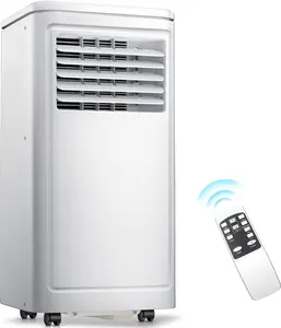 Antarctic Star Portable Air Conditioners, Air Conditioner with Remote Control, 4 Modes Portable AC, 24H-Timer, LED Display, Installation Kits for Home,White