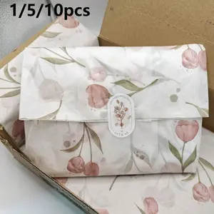 Light Plaid Gift Wrap Paper, Gift Bag Wrapping Paper, Bulk Packaging Paper, Birthday Gift Wrap, 50.8cm X 35.56cm, Semi-Transparent Thin Paper