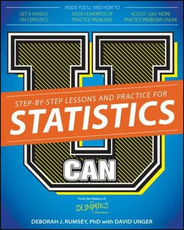 USED-U Can: Statistics for Dummies by Rumsey, Deborah J. (Paperback)