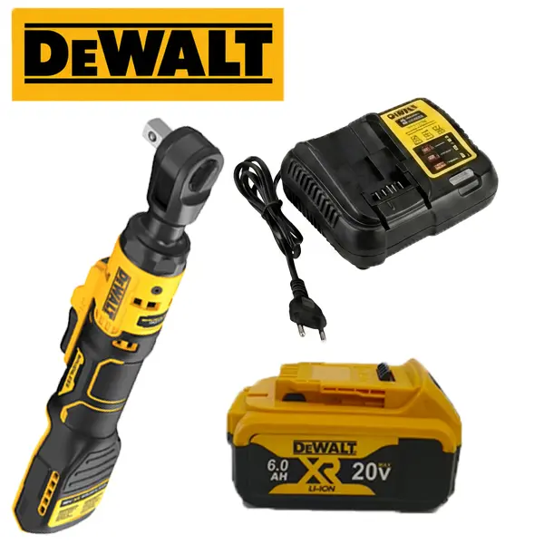 DEWALT 512 1/2 in Socket Drive Cordless Brushless Electric Ratchet Wrench, Compact Head for Tight Spots, Variable Speed Control, LED Light, Torque Capacity, for Car Lug Nut Repair & Garage Work