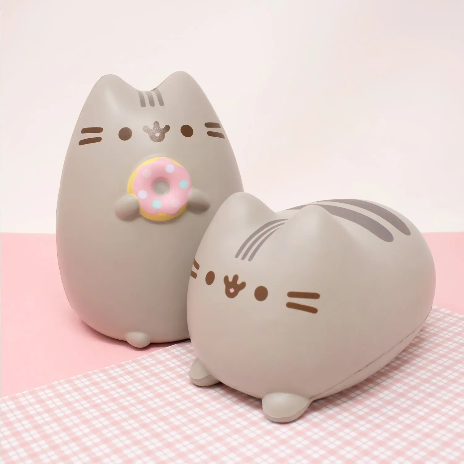 [Hamee] Pusheen the Cat Jumbo Squishy - Cute Slow Rising Scented Stress Reliever Fidget Toy