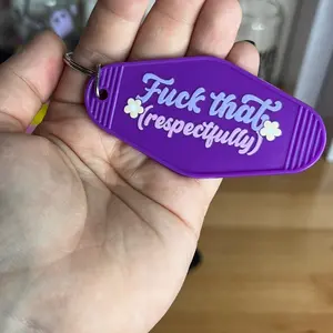 F*ck That Plastic Hotel Keychain
