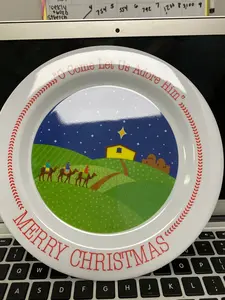 Merry Christmas Plate