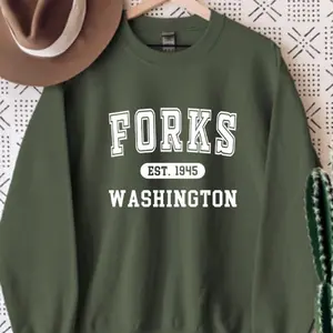 Forks Washington Crewneck Sweatshirt