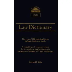 USED-Law Dictionary (Barron's Law Dictionary) by Steven H. Gifis (Paperback)