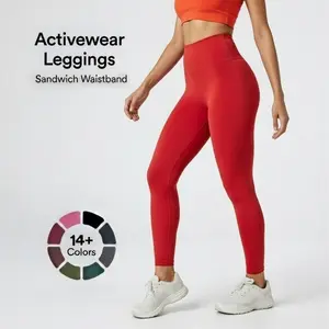 UltraSculpt High Waisted Tummy Control Workout Leggings With Pockets