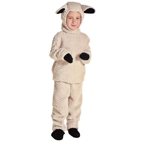 Kids Woolly Sheep Costume
