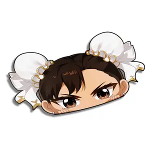 Chun Li Peeker | Anime | Street Fighter | Chibi | SFV | Sticker