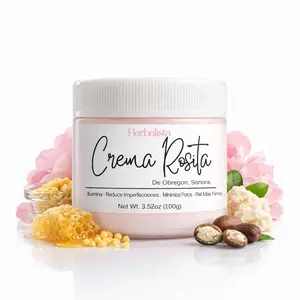 Crema Rosita Face Cream 100g (3.5oz) – La Original de Obregón, Sonora – Hydrating & Nourishing Facial Moisturizer with Rose, Shea Butter & Beeswax – Soft, Radiant Skin Glow