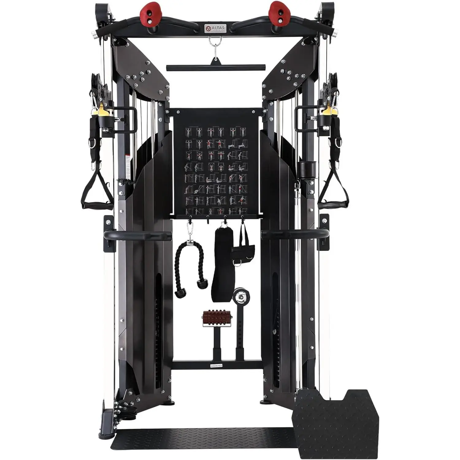 Altas Strength 3075 Cable Machine Home Gym 2000lb Cables | Full-body training station for home or studio use with compact footprint, smooth resistance flow, and modular system