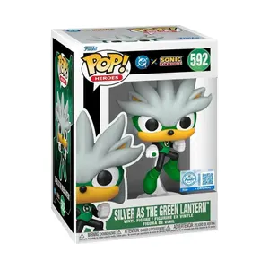Funko Pop! DC x Sonic the Hedgehog - Sliver as green lantern