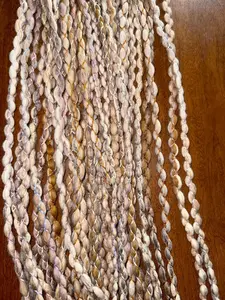 Cockleshells  merino mix wool dreadlock extensions