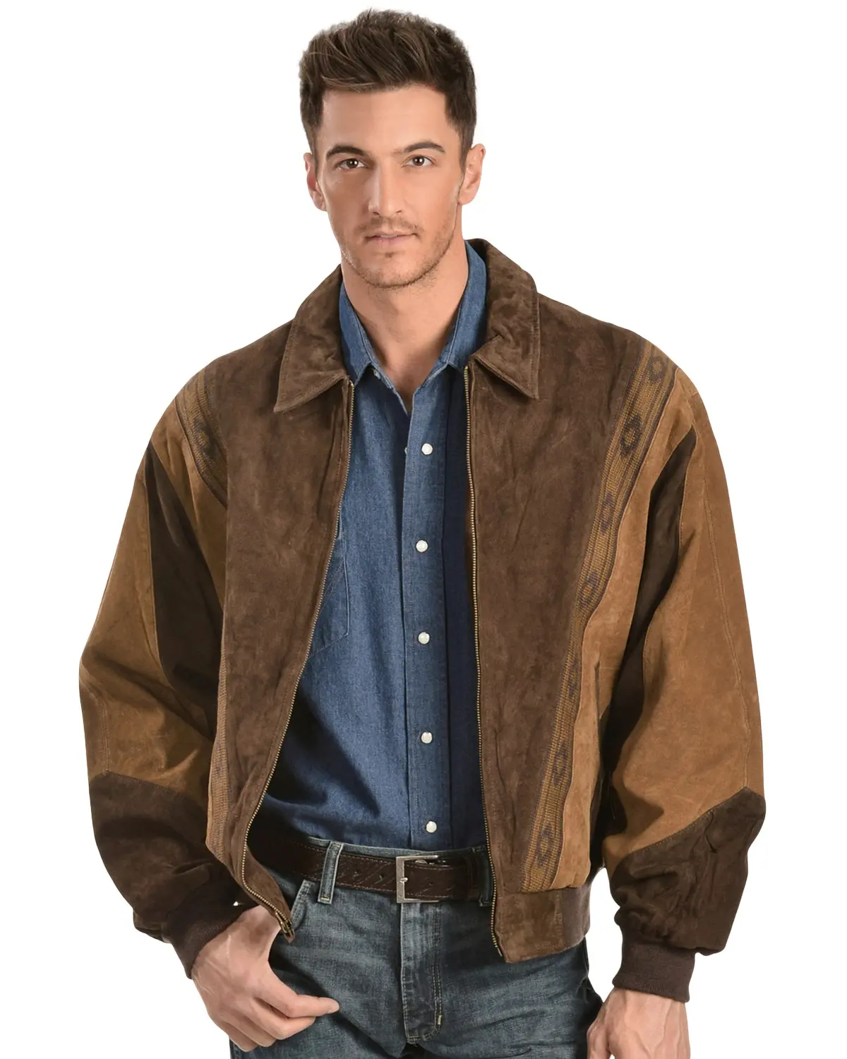 Scully Men's Men'S Boar Suede Leather  Jacket - 62-261