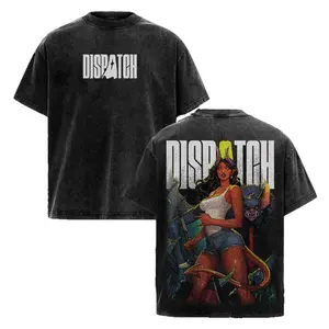 DISPATCH Game Graphic Tee - Unisex Streetwear T-Shirt with Cool Gaming Print, Fashion Cotton, Full Colors, Full Sizes, For Men, For Women