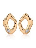 Clear Crystal with 18k Gold Plating