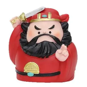 Gods Entrance Decoration Emotional Figurine Desktop Cultural Creative Mini Zhongkui Jade Emperor Figurine