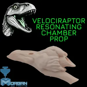 Velociraptor Resonating Chamber Home Decor