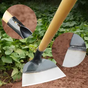 Farm Hoe Agricultural Weeding Hoe Planting Vegetable Gardening Loosening Soil Weeding Tools For Agriculture Tilling Supplies Durable Gardening Tools