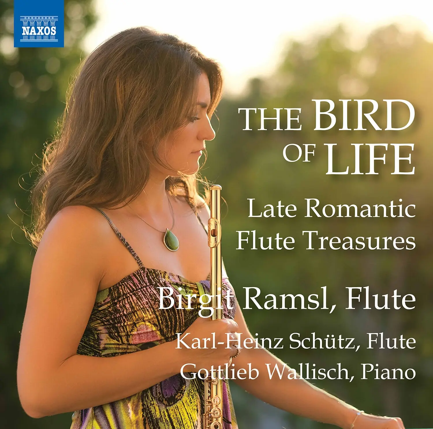 Various Artists - Bird of Life Late Romantic Classical Album, 2022 Naxos Release with Flute Pieces, Music Compact Disc (CD)