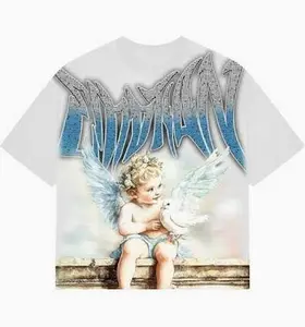 Mixed Emotion White Dove NoRhinestone T Shirt, Vintage Oversized Streetwear T-Shirt, Heavy Cotton Unisex Graphic Top 2026