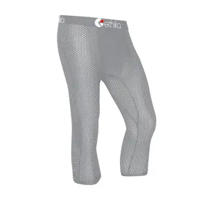 Flow Performance - Grey | Mens 3/4 Tight
