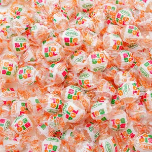 Super Big Bol Bubble Candy Gum 14 oz – SUPER SIZE, Bulk Bag, Fruit Flavored, Nostalgic Gum, Individually Wrapped, Dual Taste & Texture (31 Pieces)