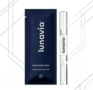 Lunavia Antifungal Nail Pen, 3ml, 25% Undecylenic Acid, Convenient On-the-Go Nail Care Solution