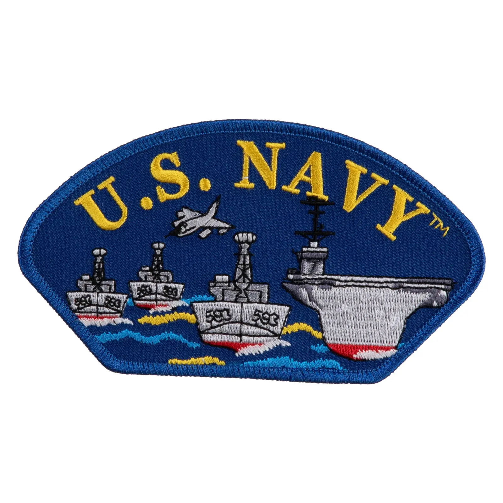 U.S. Navy Ships Blue Patch