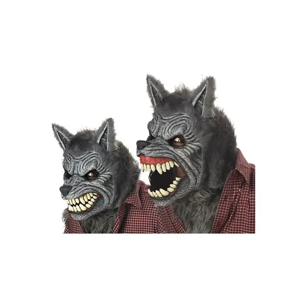Grey Werewolf Ani-Motion Mask Grey Werewolf Ani-Motion Mask