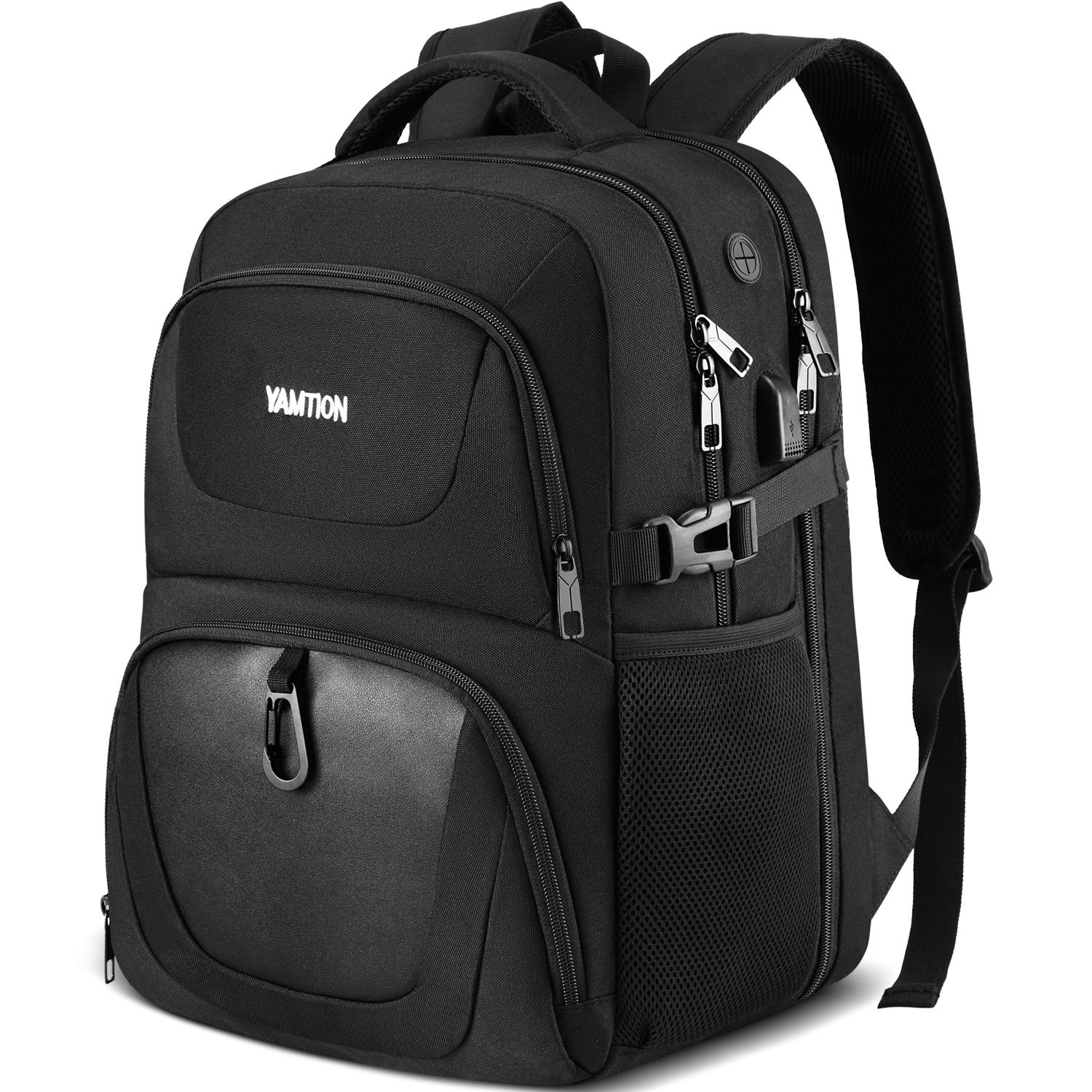Anti-Theft Laptop Backpack USB Charging Water Resistant 15.6 Inch Travel oscaurt Anti Theft Backpack 15.6 Inch Laptop Travel Backpack  main image 3