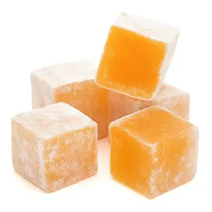 NY Spice Shop Plain Turkish Delight - 1Lb Lokum Turkish Dessert - Vegan Gourmet  Sweet Snack Fruit Candy -  Gift for Him or Her