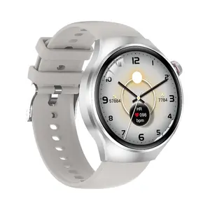 Smart Watch with 300Mah Battery UP to 7 Day Men’s Smart Watches Wireless Charging Compass Build-in GPS Real Time Movement Tracking Bluetooth Calling Text 100+ Sports Modes Rugged Fitness Tracker Watch for Android iPhone Phone