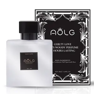 AOLG GUILTY LOVE MEN'S WOODY PERFUME AOLG LOVE Travel Size Set Frgrance Scent Gift The Secret of Love Perfume Kit,Long-lasting fragrance