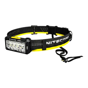 Nitecore HU2000 2000 Lumen Headlamp Compatible With External USB-C Power Sources