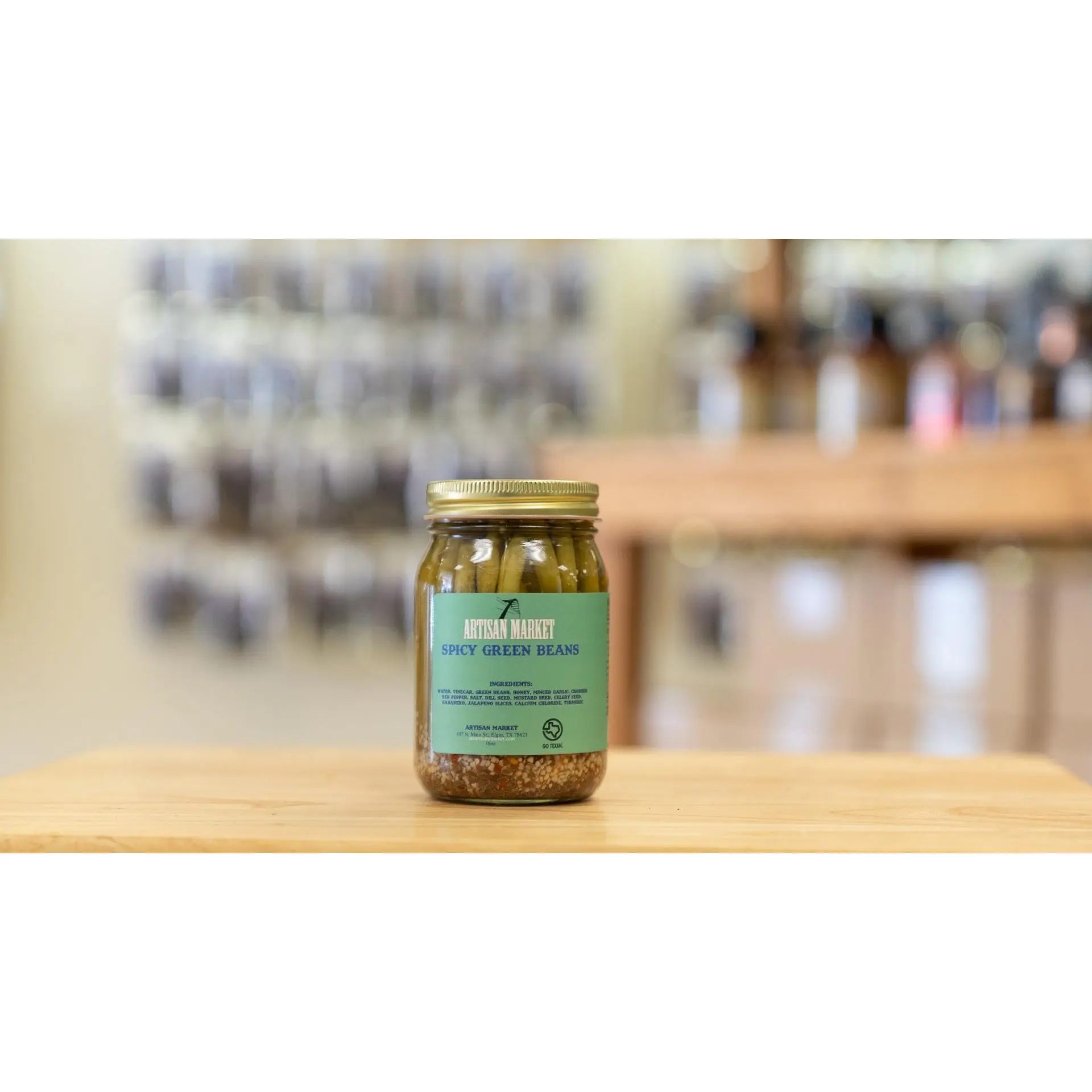 Spicy Pickled Green Beans, Crunchy, Spicy