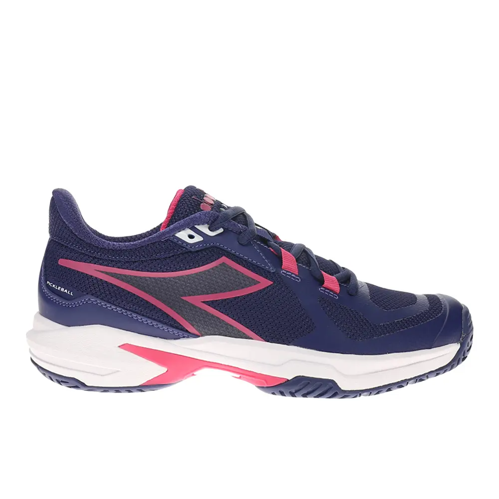 diadora Womens Trofeo 2 All Ground Pickleball Pickleball Sneakers Shoes - Purple