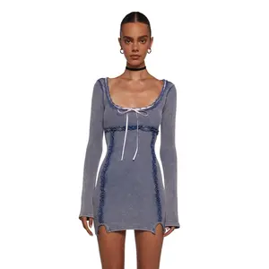 Pen Pals Thermal Mini Dress