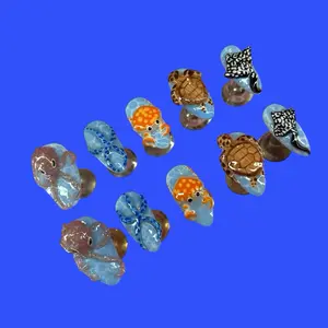 [BUY 2 SETS GET ONE FREE YES FREEE] JADES NAILS First Summer Collection 10PCS Handmade Press On Nails Reusable 3D Gel Summer 2025 Designs for Stylish, Colorful Patterns and Designs