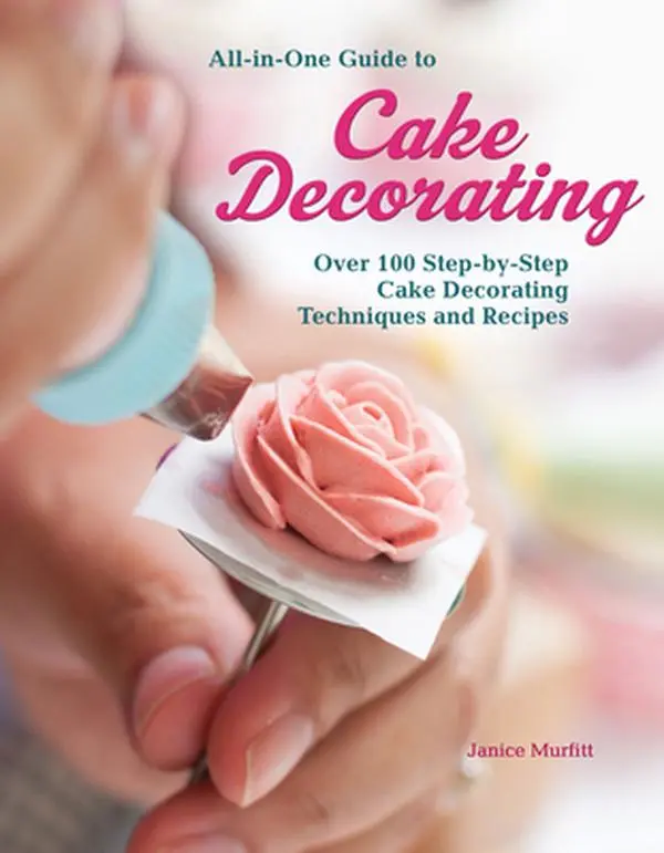 USED Book - All-In-One Guide to Cake Decorating: Over 100 Step-By-Step Cake Decorating Techniques and Recipes by Murfitt, Janice (Paperback) - english