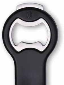 2 in 1 Magnetic Beer Bottle Opener for Fridge and RV with Cap Catcher - Pop Can Soda Can Opener, Stick to Refrigerator for Easy Storage with Magnet, Gift for Men Husband Father