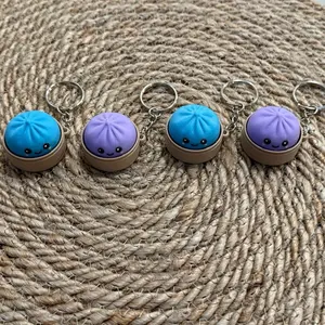 Fidget Clicker Keychain - Stylish, Fun, Personalized Charm, Initial, Modern Metallic Design for Daily Fidgeting, Stylish Keychain, Fun Keychains
