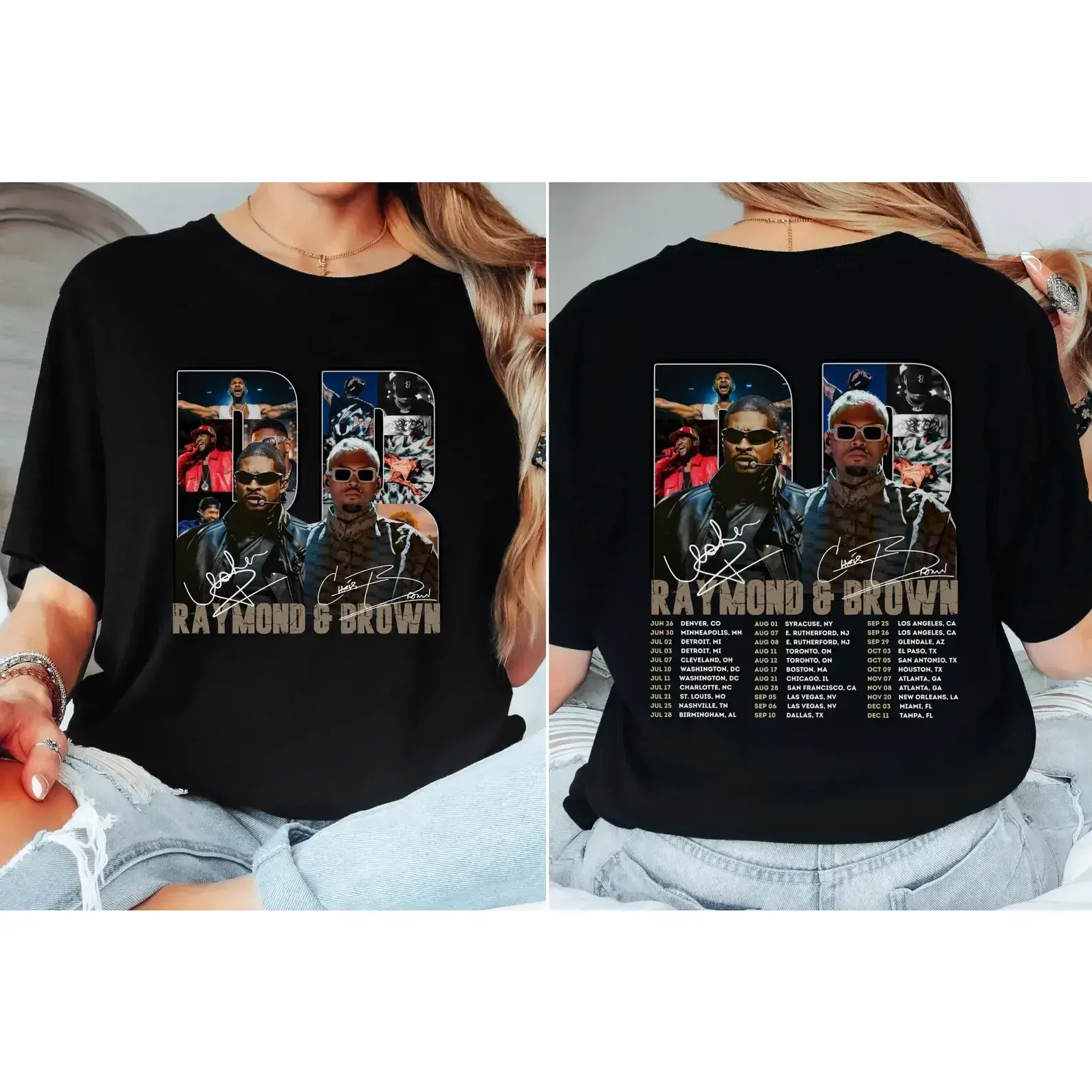 CB and U Tour Shirts, Concerts Shirts CB and U Tour Shirts, Concerts Shirts