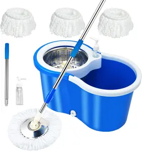 Rotating Spin Mop with Bucket System