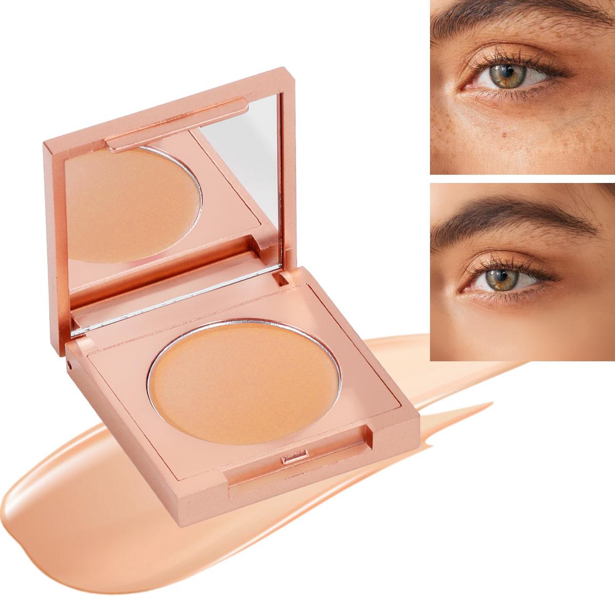 Colored Clay CC Undereye Corrector – Full Coverage Concealer with Vegan Squalane & Caffeine for Dark Circles & Discoloration, Smooths, Hydrates & Moisturizes