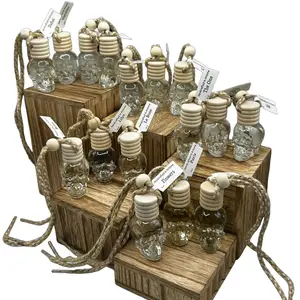 Clear Skull Car Diffusers, Air Fresheners with Exclusive Scents Inspired by Luxury Hotels, IFRA Compliance