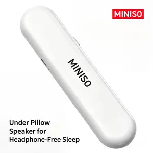 MINISO M103 - Bluetooth Pillow Speaker for Sleep, Under Pillow White Noise Sound Machine, Headphone-Free Sleep Audio with 3D Sound, Soft & Comfortable for Side Sleepers, Compatible with iOS & Android