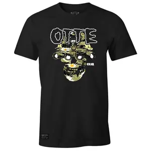 Howitzer Style Men's T-Shirt Otte Skull Military Grunt MFG