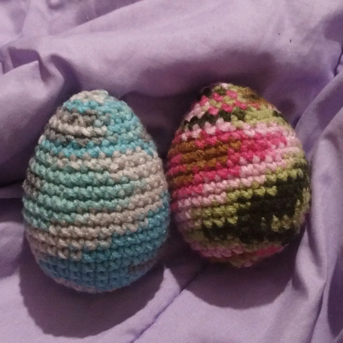 handmade crocheted Easter Eggs Decoration